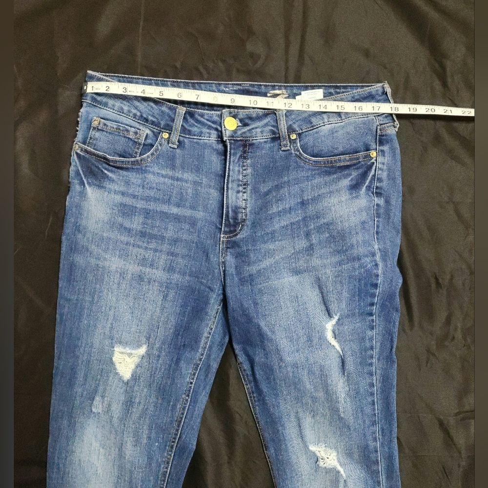 SEVEN 7 WEEKEND JEANS Distressed Size 12 - Picture 4 of 9